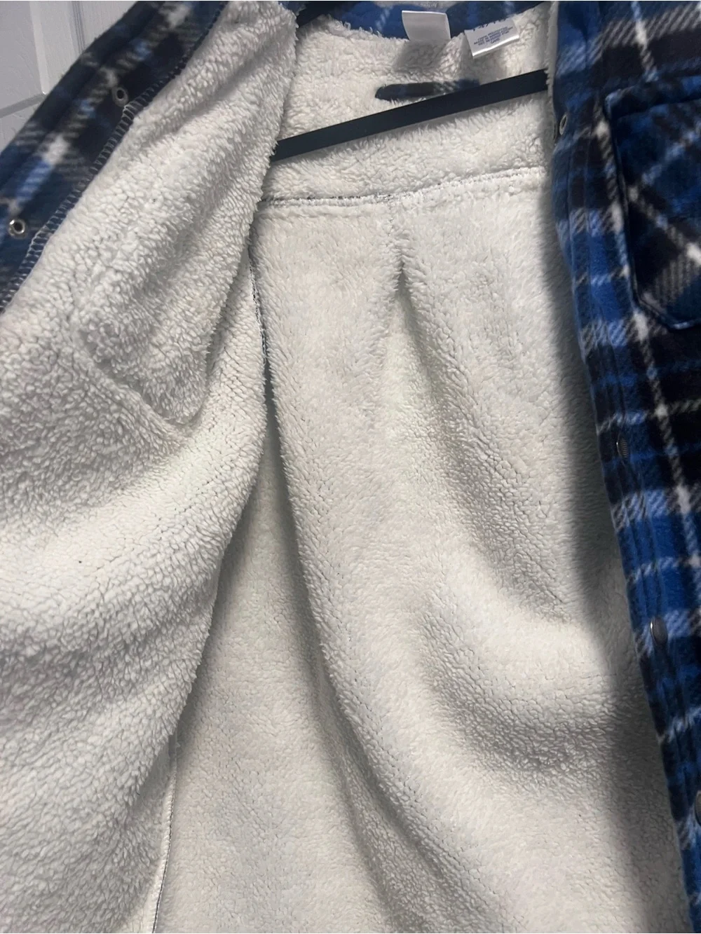 N/A cozy plaid
